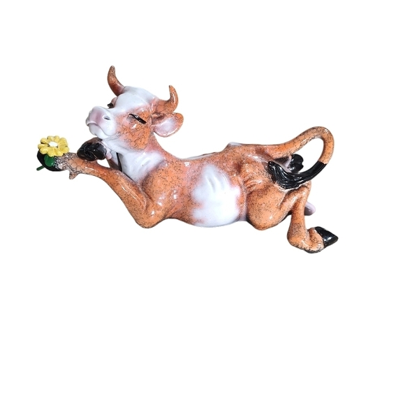 Kitty's Critters Pen Pals cow Figurine Daisy Mae the cow - Picture 1 of 5